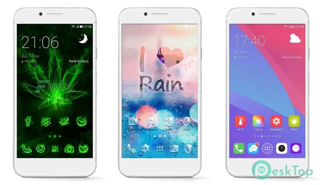 GO Launcher - 3D parallax Themes & HD Wallpapers 3.33 APK MOD Unlocked (Full) Free Download