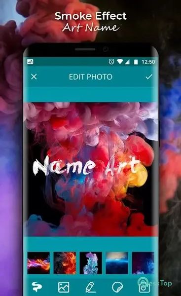 Smoke Name Art - Smoke Effect 1.1.0 APK MOD Unlocked (Full) Free Download