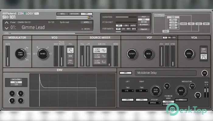 Download Roland Cloud SH-101 v1.1.7 Free Full Activated