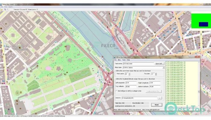 AllMapSoft Offline Map Maker 8.323 完全アクティベート版を無料でダウンロード