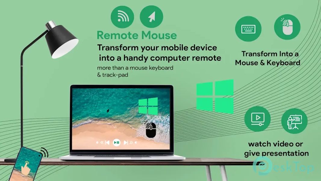 Mobile Remotely Mouse Keyboard 1.5 APK MOD Unlocked (Full) Free Download