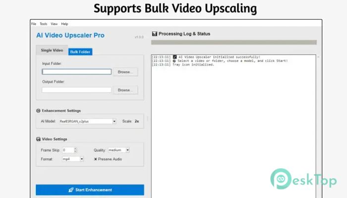 Download AI Video Upscaler Pro 1.2.7 Free Full Activated