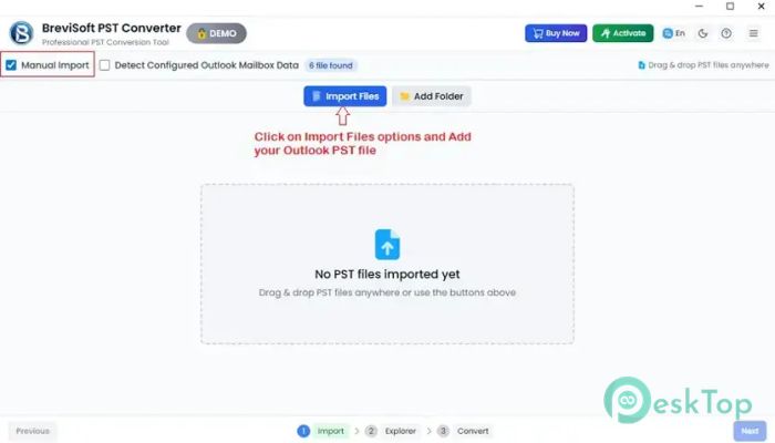 BreviSoft PST to PDF Converter