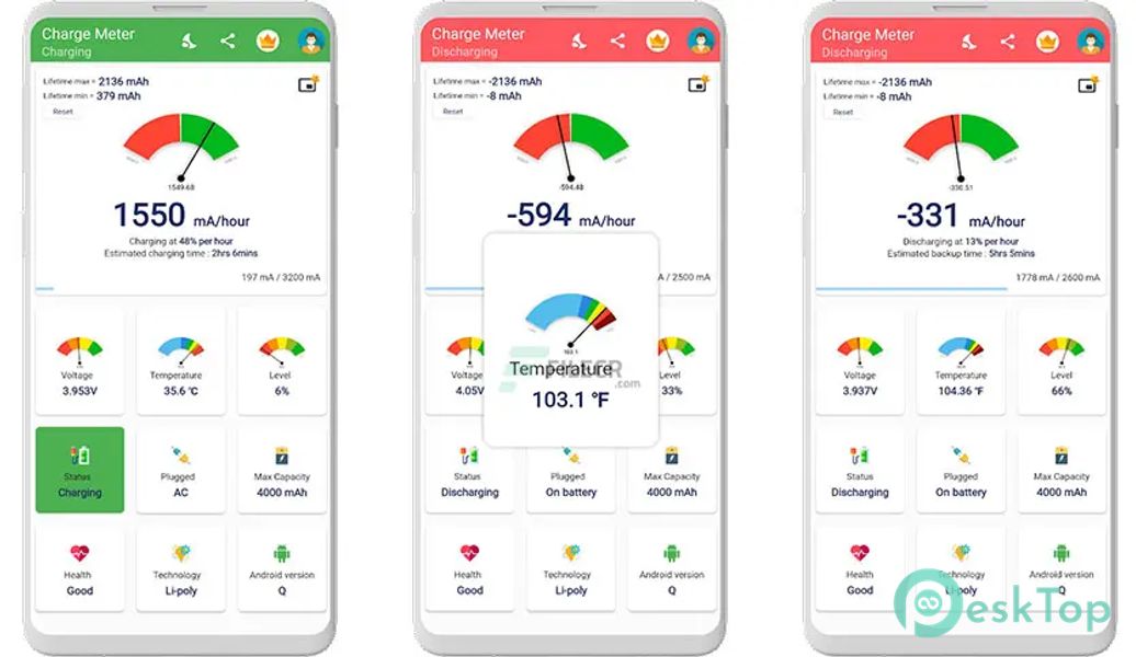 Charge Meter 2.9.5 APK MOD تحميل مجاني كامل