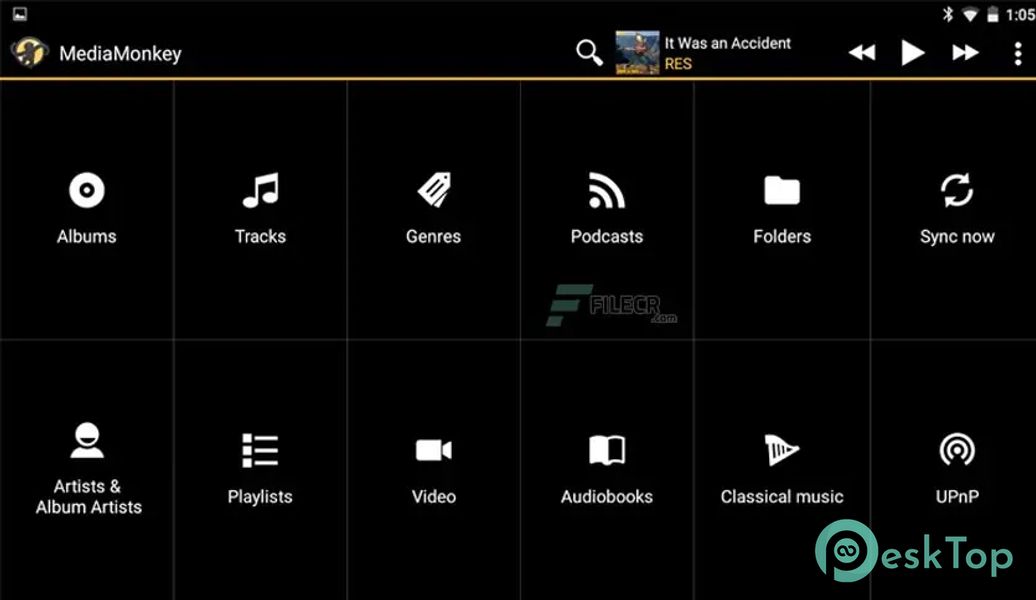 MediaMonkey 2.1.2.1304 APK MOD تحميل مجاني كامل