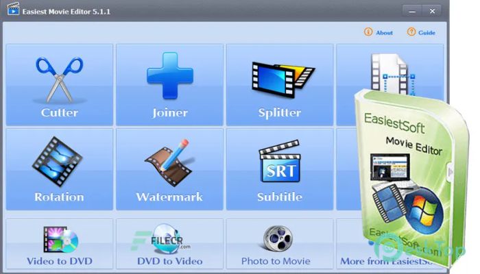  تحميل برنامج EasiestSoft Movie Editor  5.1.1 برابط مباشر