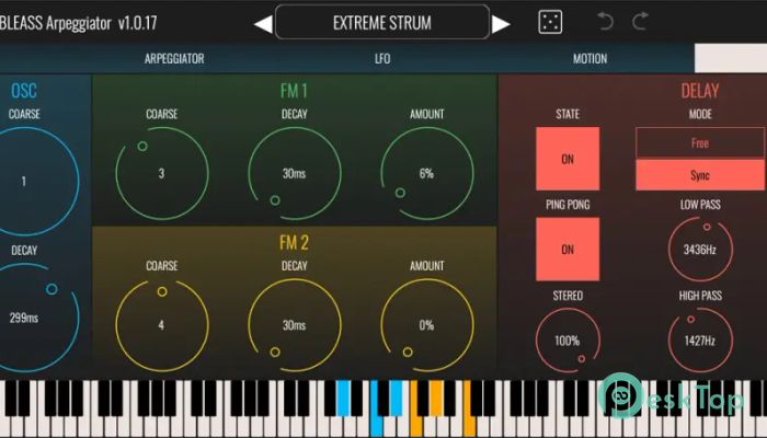 BLEASS Arpeggiator  1.3.0 完全アクティベート版を無料でダウンロード