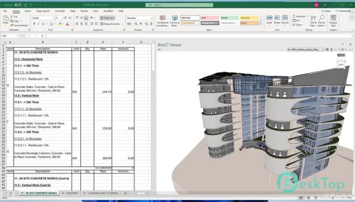 تحميل برنامج CellBIM – Bringing 2D & 3D to MS Excel 2.0.0.34 برابط مباشر