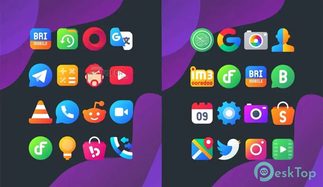 Télécharger Sonnambula – Icon Pack v4.9 APK MOD Gratuitement et Complet