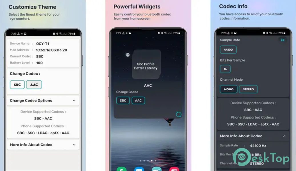 Bluetooth Codec Changer 1.7.1 build 1089 APK MOD 完整免费下载