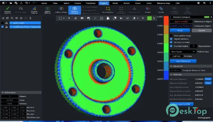 تحميل برنامج Mesh Inspector 2.5.2.208 برابط مباشر