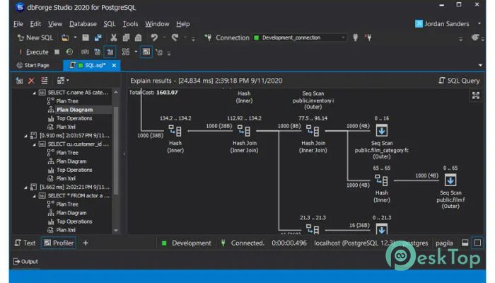 dbForge Studio for PostgreSQL Professional
