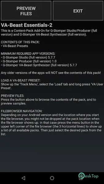 VA-Beast Essentials-2 v3.4.1 APK MOD Unlocked (Full) Free Download
