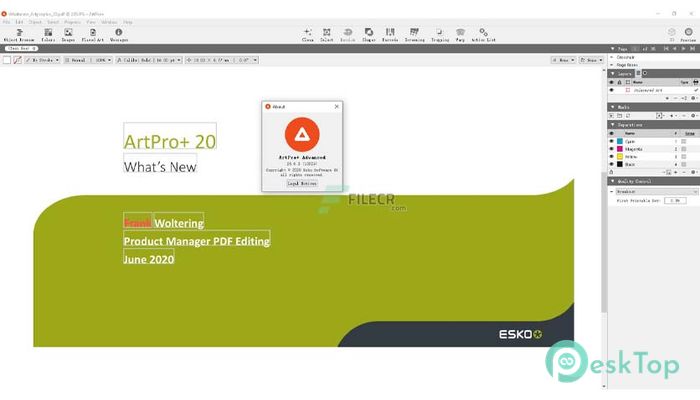 Esko ArtPro+ Advanced 22.11 完全アクティベート版を無料でダウンロード