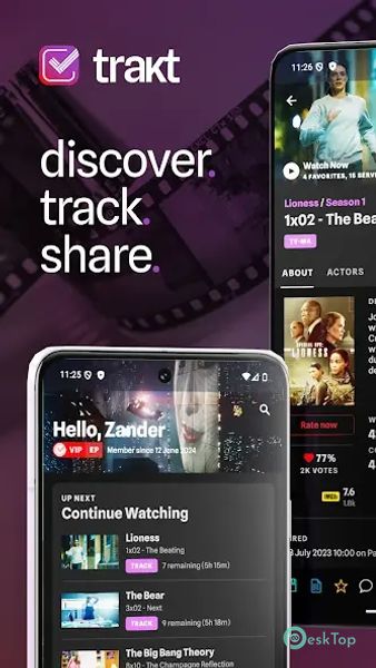 trakt.TV Shows & Movies 3.4.0 APK MOD Tam Ücretsiz İndir