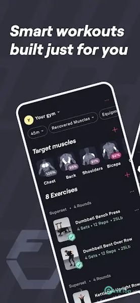 Fitbod: Workout & Gym Planner 6.35.3 APK MOD Полная бесплатная загрузка