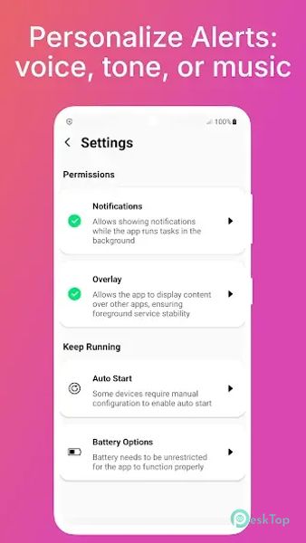 Battery Sound - battery alerts 2.0.1 APK MOD تحميل مجاني كامل