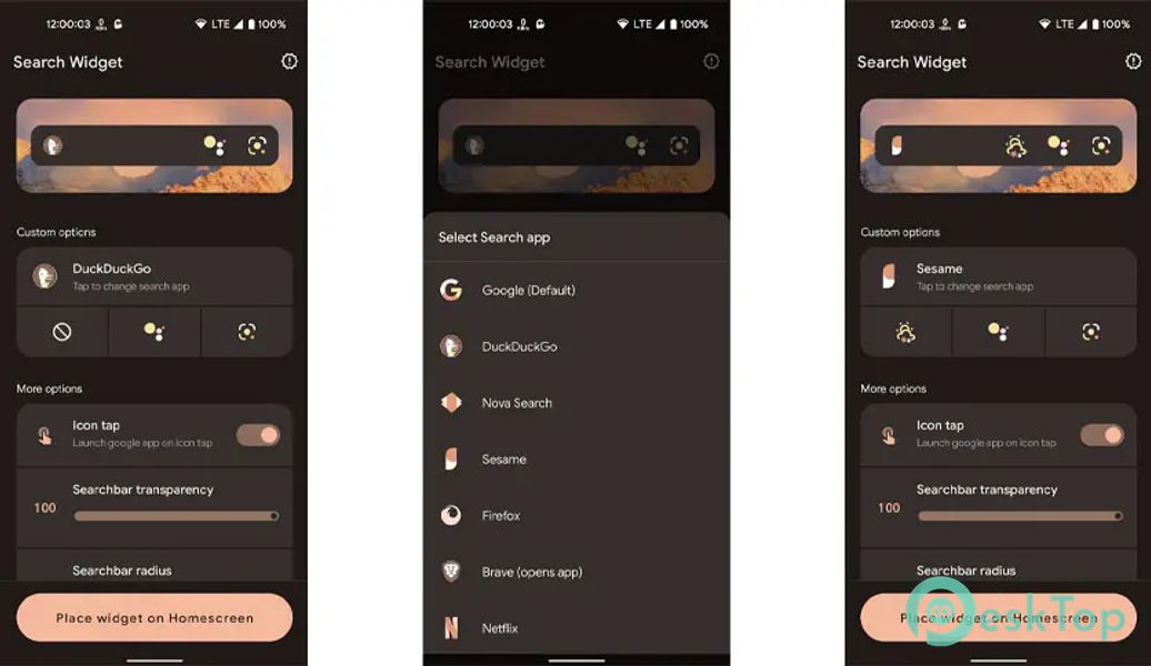 Search Widget (Material You) 2.5.3 APK MOD تحميل مجاني كامل