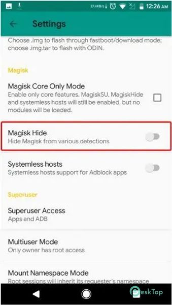 Magisk - Root & Universal Systemless Interface  28.1 APK MOD Unlocked (Full) Free Download
