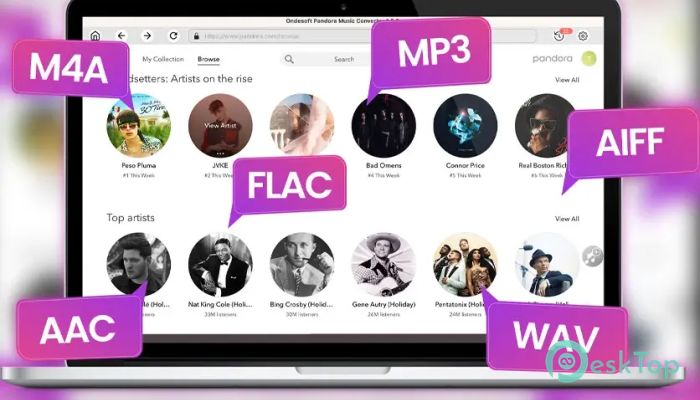 Ondesoft Pandora Music Converter 1.1.0 Tam Sürüm Aktif Edilmiş Ücretsiz İndir