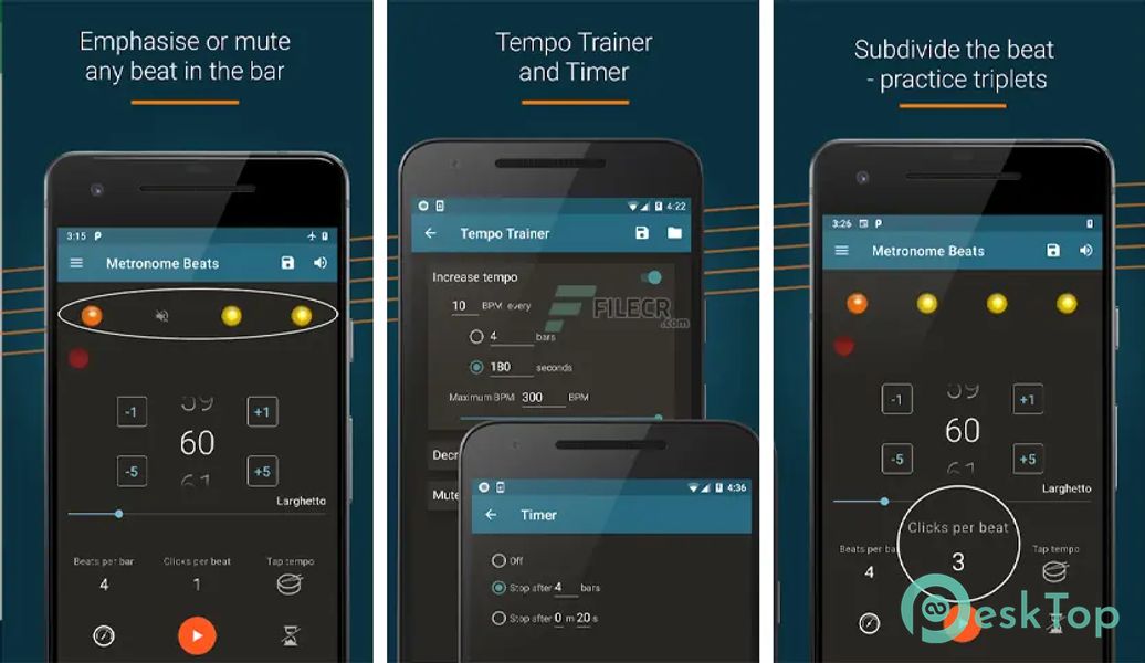 Metronome Beats 6.12.0 APK MOD Tam Ücretsiz İndir