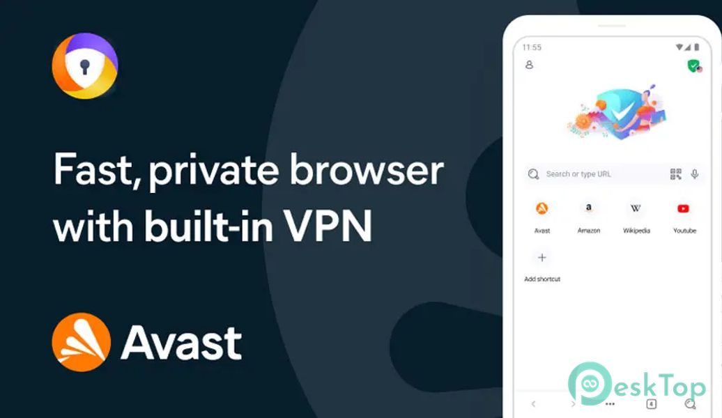 Avast Secure Browser 7.9.0 APK MOD Полная бесплатная загрузка