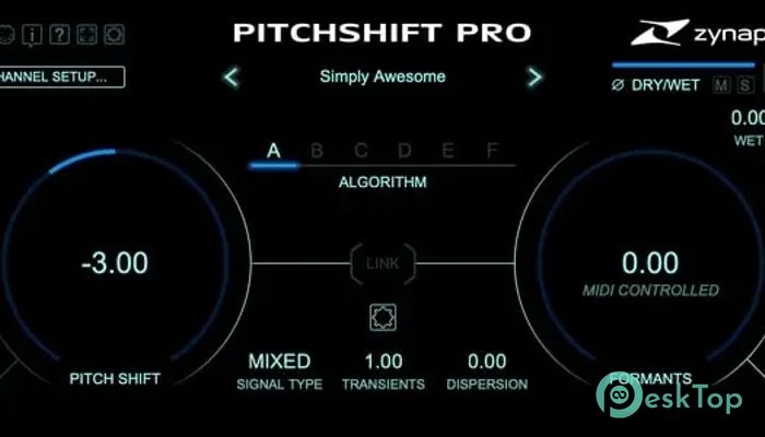 تحميل برنامج Zynaptiq PITCHSHIFT PRO 1.2.0 برابط مباشر