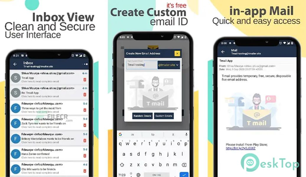 T Mail – Instant Free Temporary Email Address
