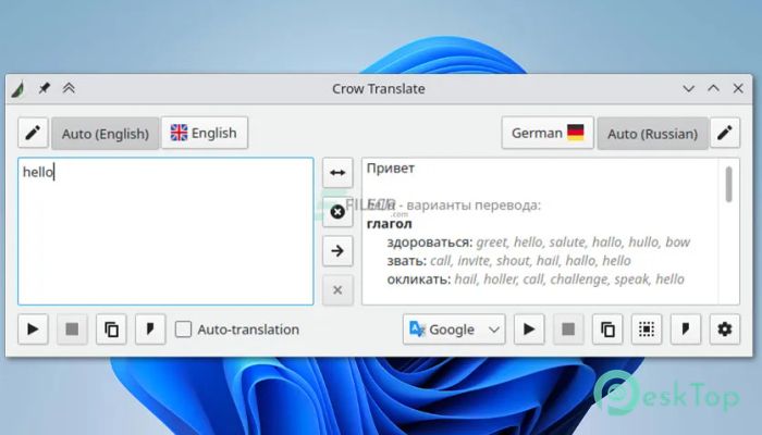 Crow Translate 2.10.10 downloading