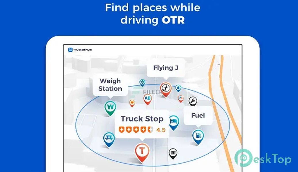 Trucker Path - Truck GPS & Fuel 6.2.8 APK MOD تحميل مجاني كامل