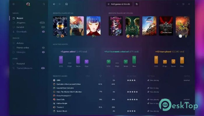 Скачать GOG GALAXY 2.0 полная версия активирована бесплатно