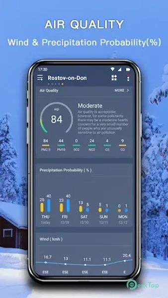 Accurate Weather App PRO 1.5.38 APK MOD تحميل مجاني كامل