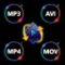 Video Converter to MP4,MP3,AVI
