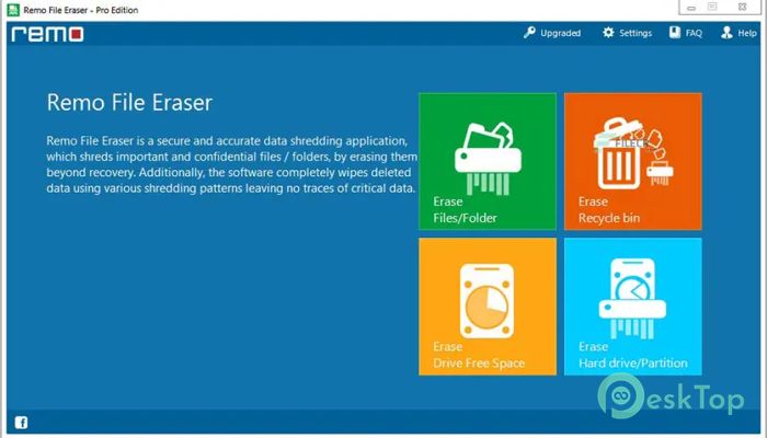 Download Remo File Eraser Pro Edition 2.0.0.55 Free Full Activated