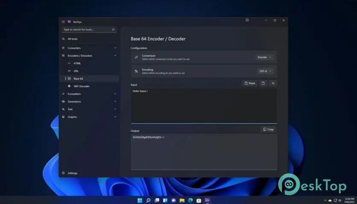 DevToys  2.0.9.0 Tam Sürüm Aktif Edilmiş Ücretsiz İndir