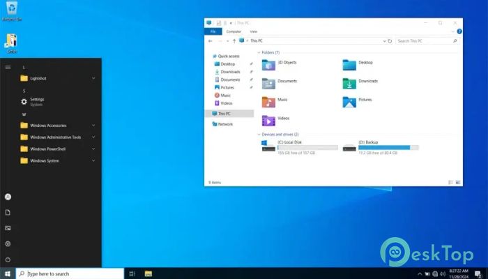下载 Windows 10 Pro Ultralight  免费
