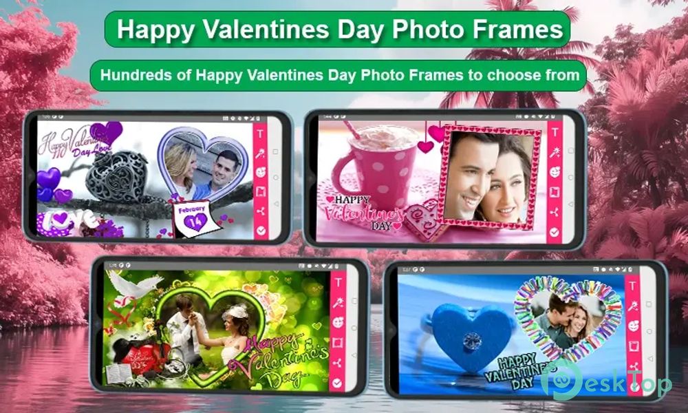 Happy Valentines Photo Frames 3.0 APK MOD Tam Ücretsiz İndir