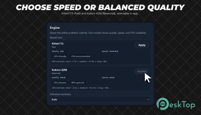 Vossel AI Text to Speech  1.0.10 Tam Sürüm Aktif Edilmiş Ücretsiz İndir