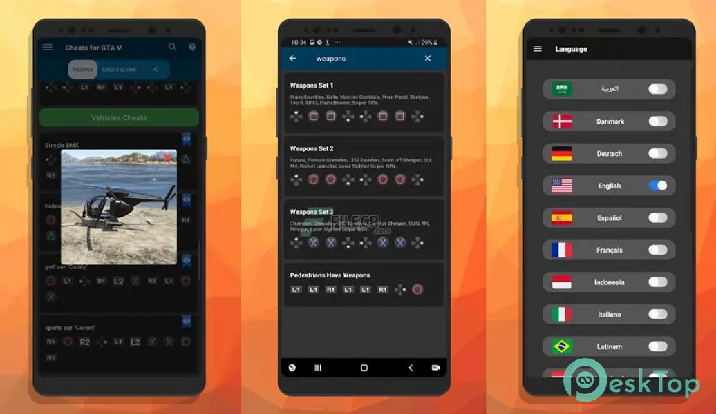 Cheats for all GTA 8.5.4 APK MOD Tam Ücretsiz İndir