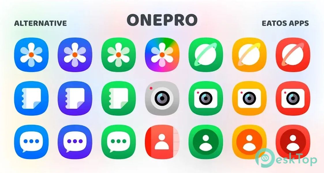 OnePro 8 - Icon Pack 6.6 APK MOD تحميل مجاني كامل