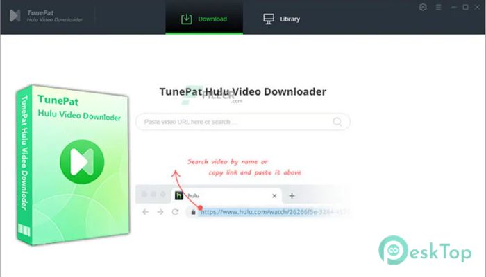 Скачать TunePat Hulu Video Downloader 1.1.3 полная версия активирована бесплатно