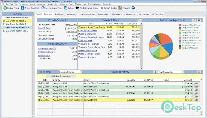 Investment Account Manager Pro 3.3.5 完全アクティベート版を無料でダウンロード