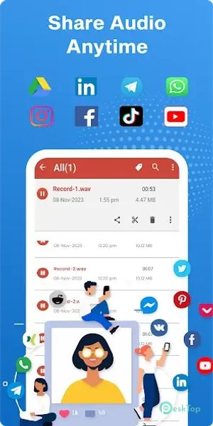 Voice Recorder : Recording App 107 APK MOD Unlocked (Full) Free Download