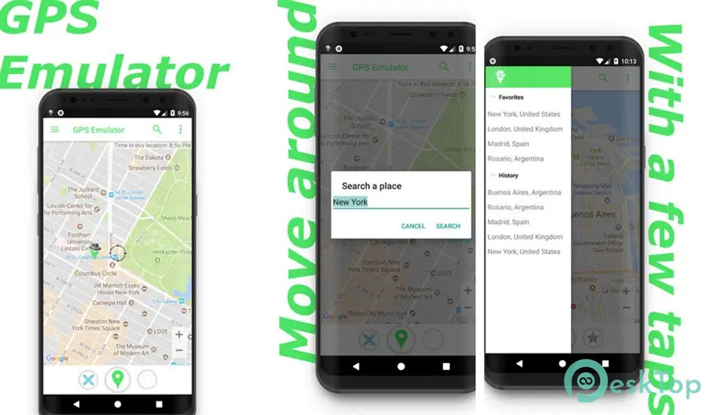 GPS Emulator 3.18 APK MOD Unlocked (Full) Free Download