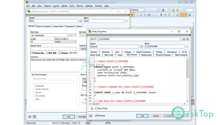  تحميل برنامج Toad Data Modeler 7.3.0 برابط مباشر