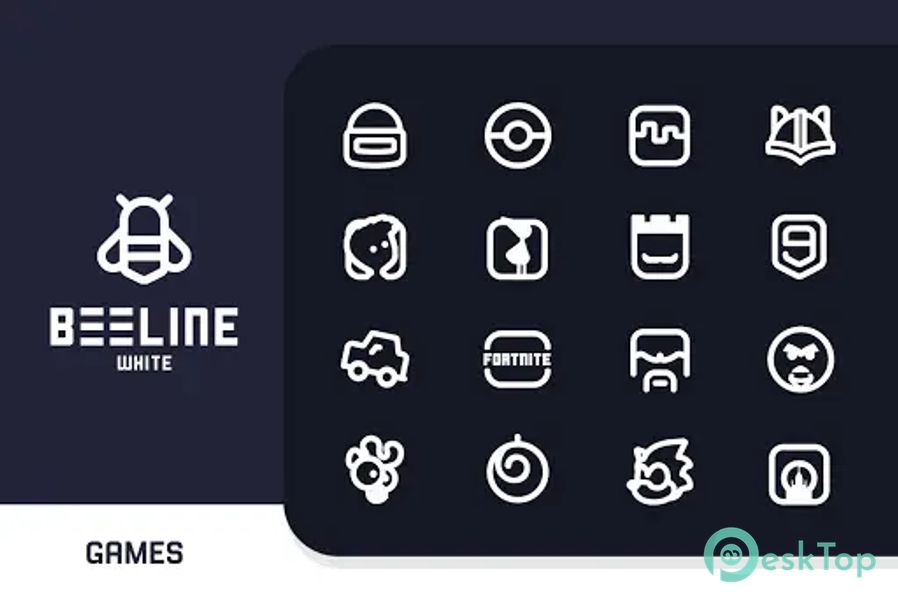 BeeLine White Iconpack 4.8 APK MOD Полная бесплатная загрузка