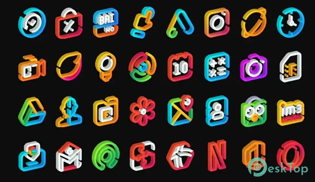 LineS 3D - Icon Pack 57 APK MOD フル無料ダウンロード
