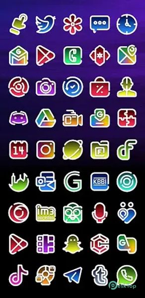 Télécharger Gradia - Icon Pack 1.0 APK MOD Gratuitement et Complet