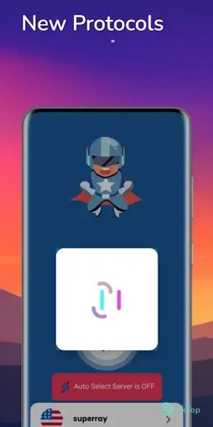 SuperRay VPN fast & v2ray 1.8 APK MOD Descarga gratuita completa