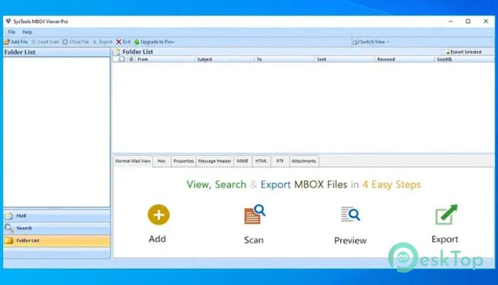 下载 SysTools MBOX Viewer Pro 10.0 免费完整激活版